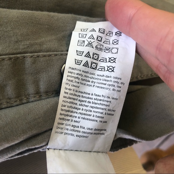 Calvin Klein Grey Button Up Shirt- S - Picture 6 of 6